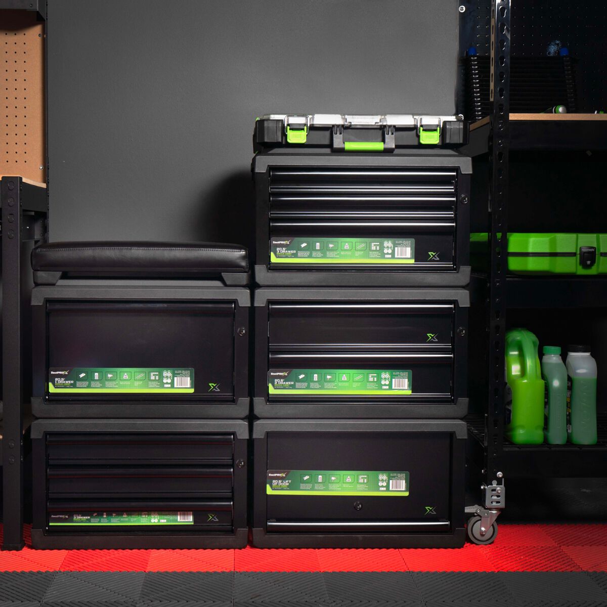 ToolPRO-X Metal Modular Storage System - Small Plastic Organiser, , scanz_hi-res