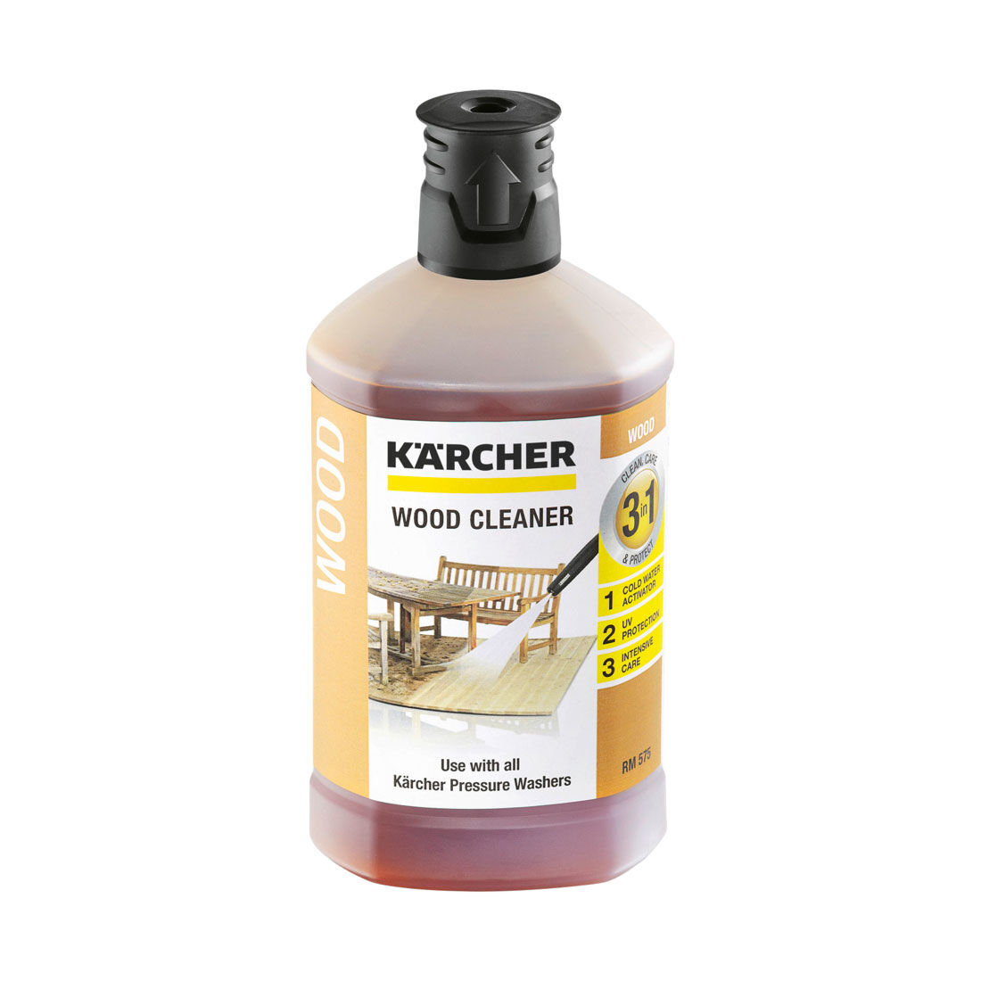 K&auml;rcher 3 In 1 Wood Cleaner - 1 Litre, , scanz_hi-res