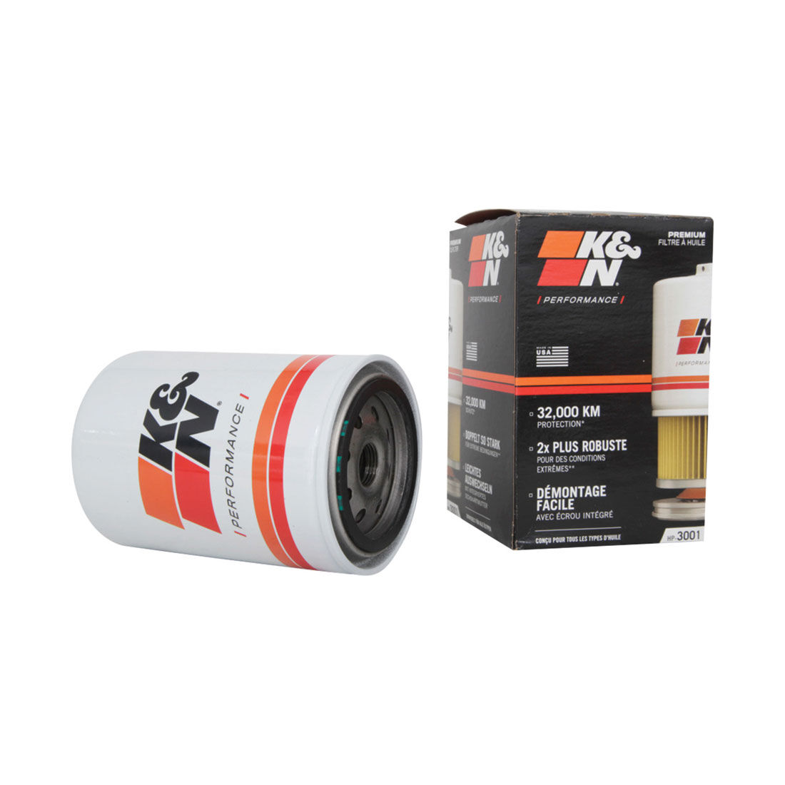 K&N Wrench Off Performance Gold Oil Filter - HP-3001 (Interchangeable with Z9), , scanz_hi-res