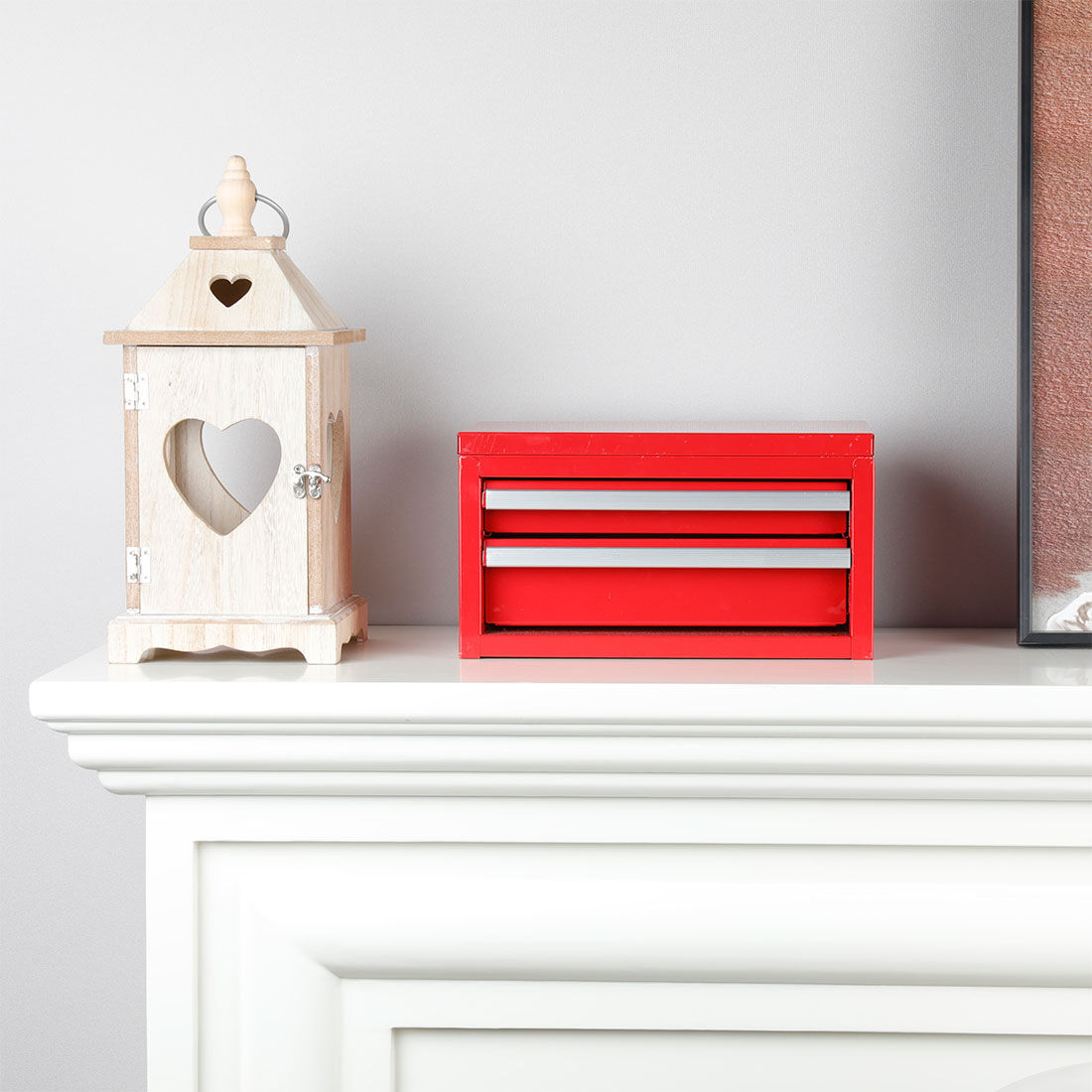 ToolPRO Mini Tool Chest 2 Drawer Red, , scanz_hi-res