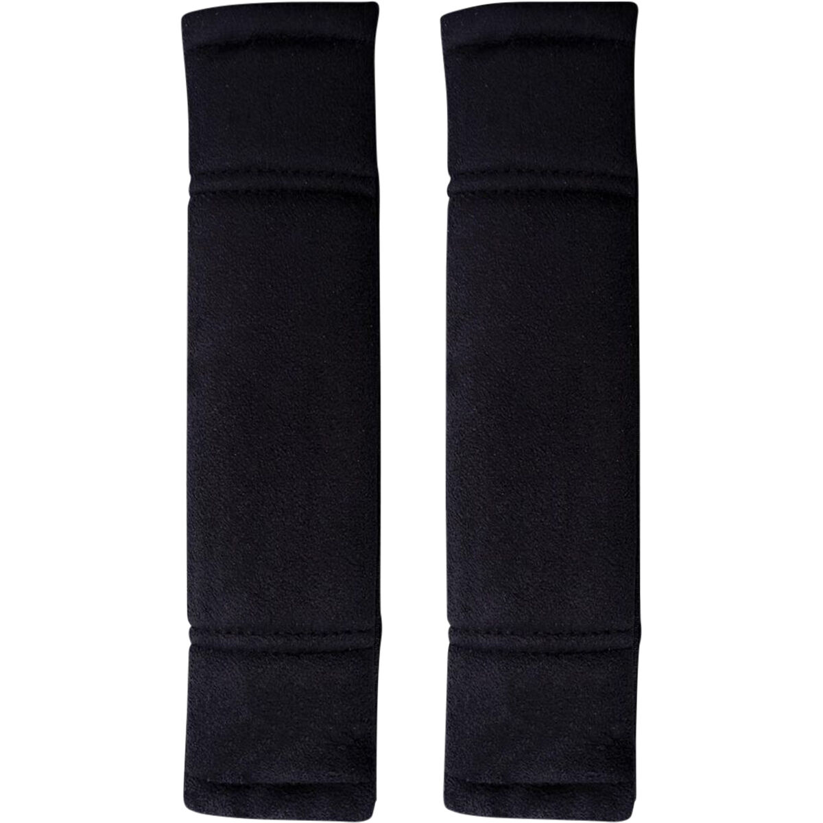 SCA Suede Velour Seat Belt Buddies Black Pair, , scanz_hi-res