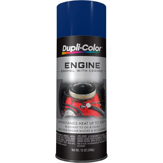 Dupli-Color Engine Enamel Aerosol Paint Ford Dark Blue - 340g, , scanz_hi-res