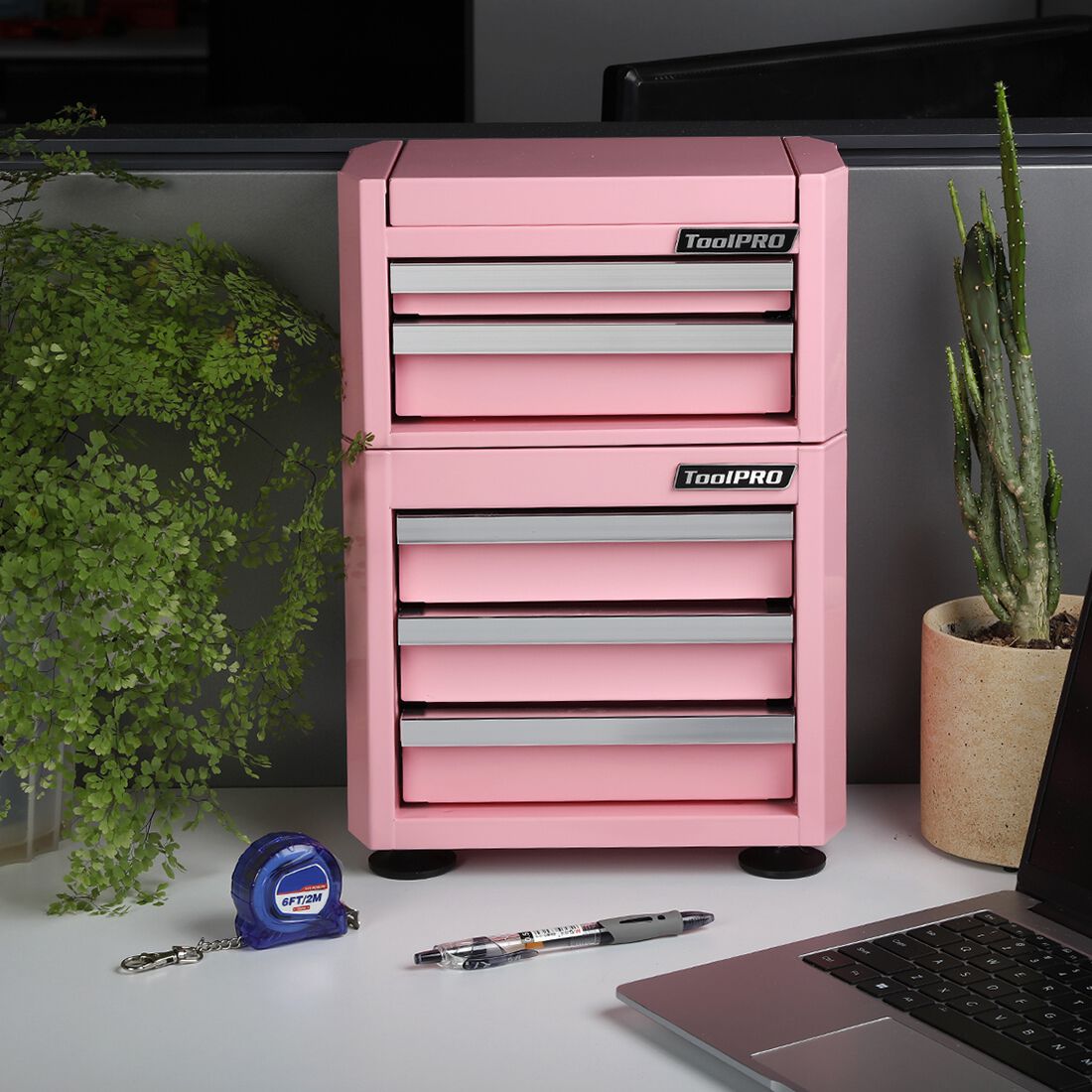 ToolPRO Mini Edge Tool Chest Pink, , scanz_hi-res