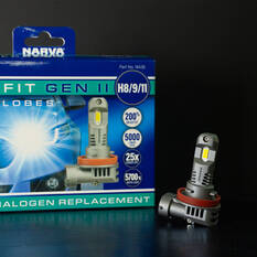 Narva Surefit LED Headlight Globes H8/9/11, , scanz_hi-res