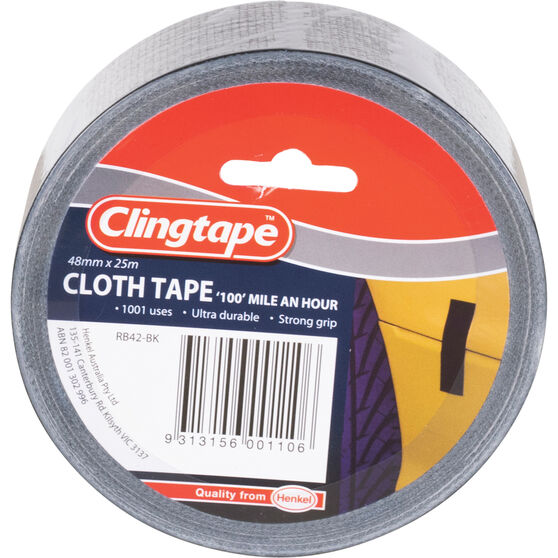 Clingtape Blue Cloth Tape 48mm x 25m, , scanz_hi-res