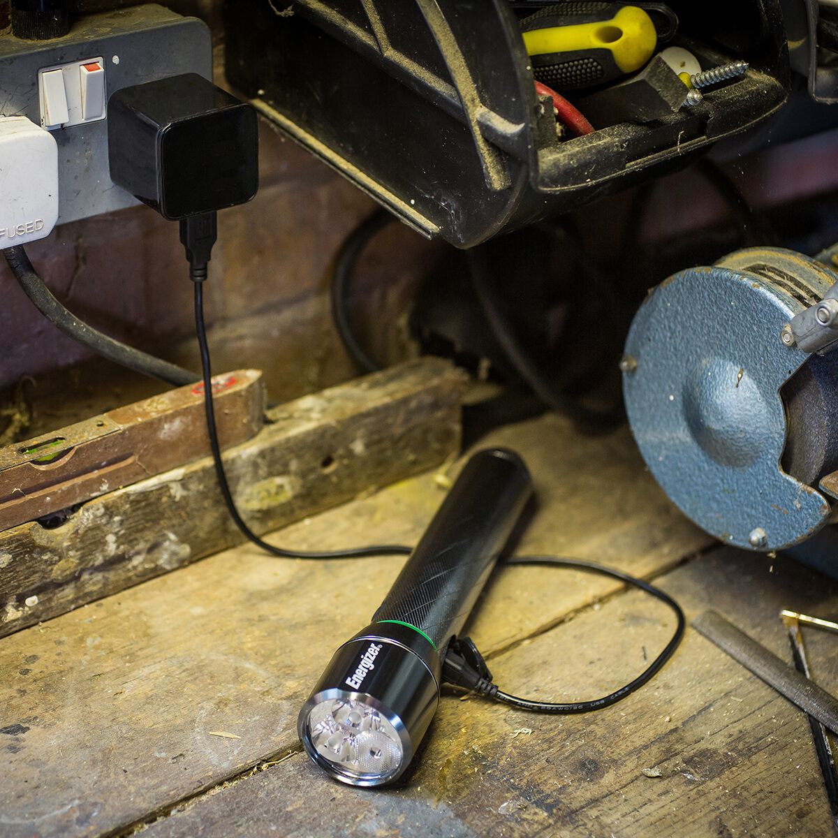 Energizer Vision HD Rechargeable LED Torch, , scanz_hi-res