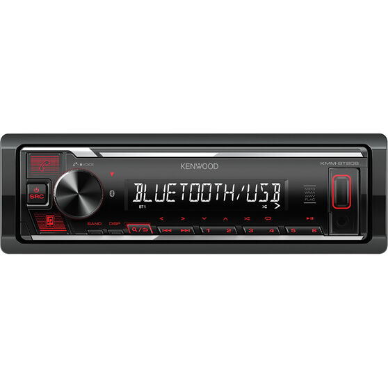 Kenwood KMMBT208 Single DIN Head Unit Supercheap Auto New Zealand