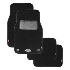 Dickies Carpet OG Logo Car Floor Mats - Set of 4, Black, , scanz_hi-res