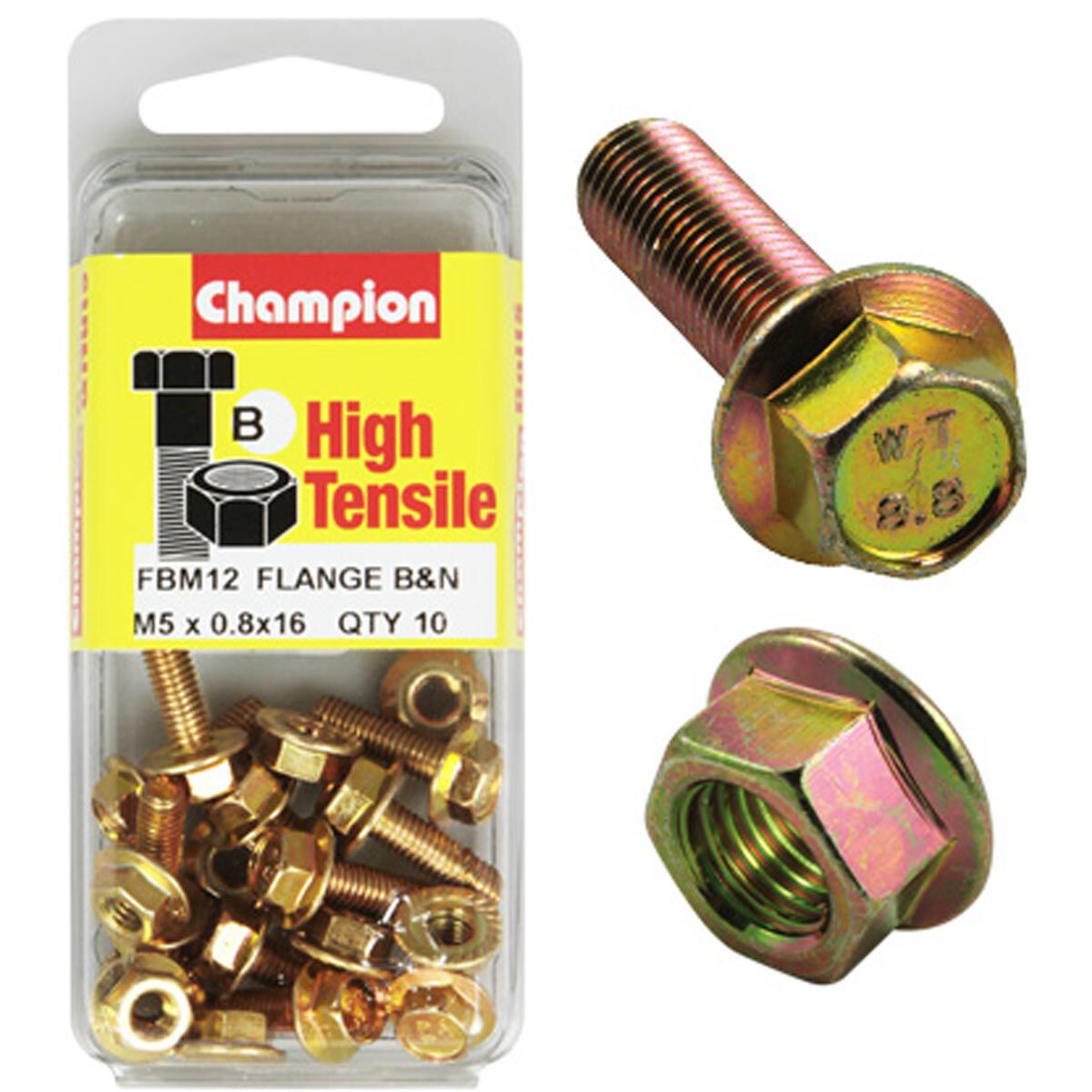 Champion Flange Bolts FBM12 M5x20, , scanz_hi-res