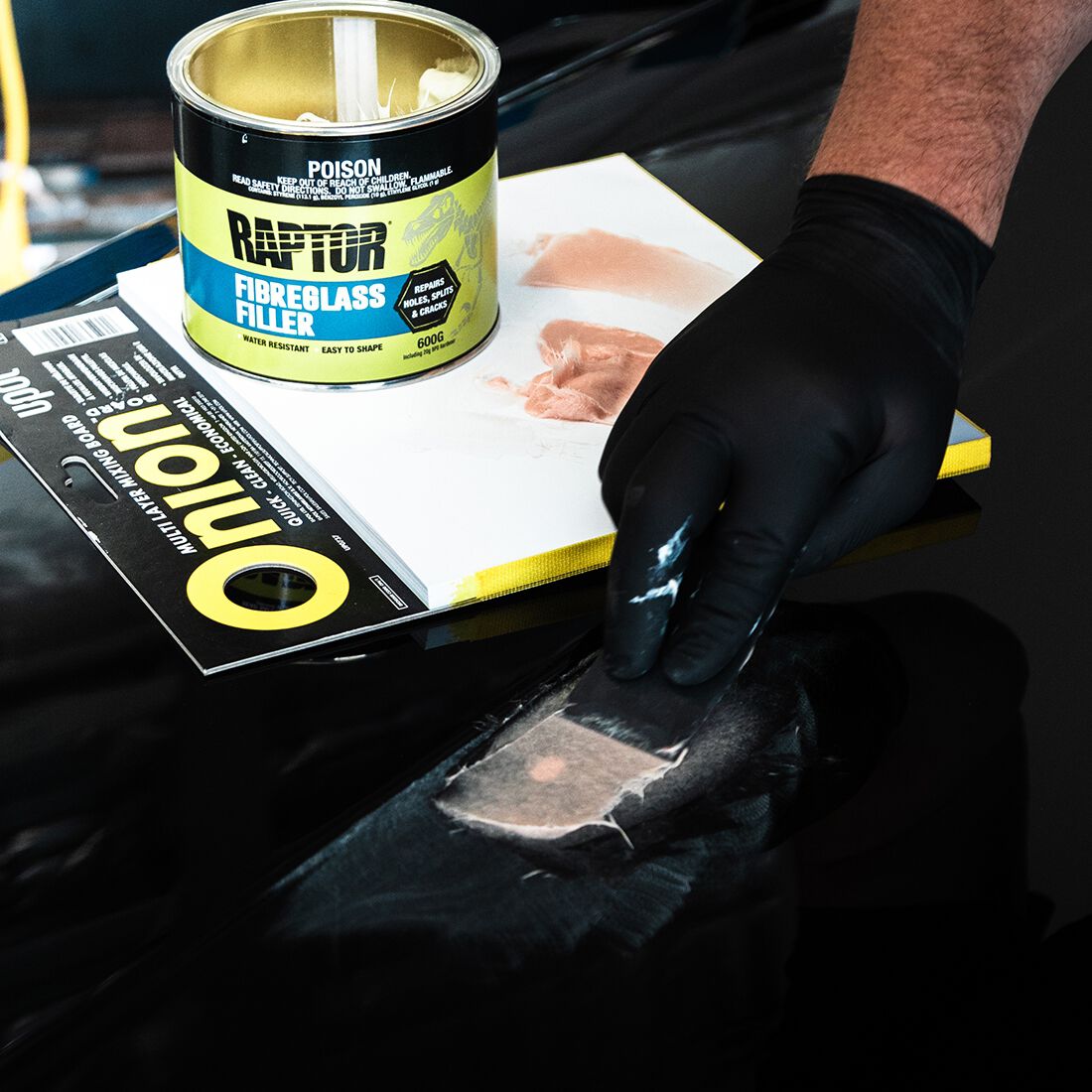 Raptor Fibreglass Filler 600g, , scanz_hi-res