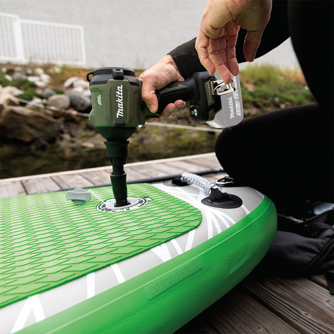 Makita 18V Brushless Dust Blower Skin DAS180ZO, , scanz_hi-res