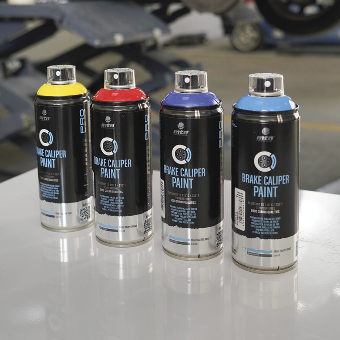 MTN Pro Red Brake Caliper Spray Paint 400mL, , scanz_hi-res