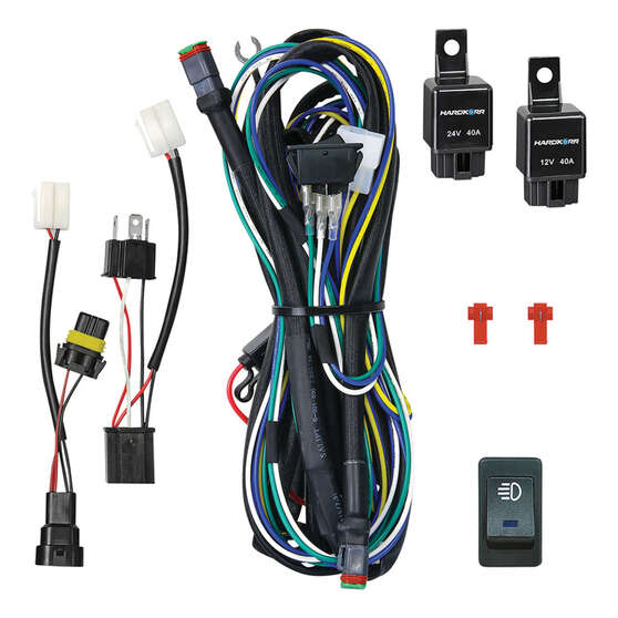 Hardkorr Dual Output Wiring Harness, , scanz_hi-res