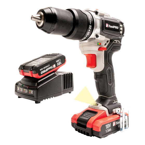 ToolPRO 18V Brushless Hammer Drill, , scanz_hi-res