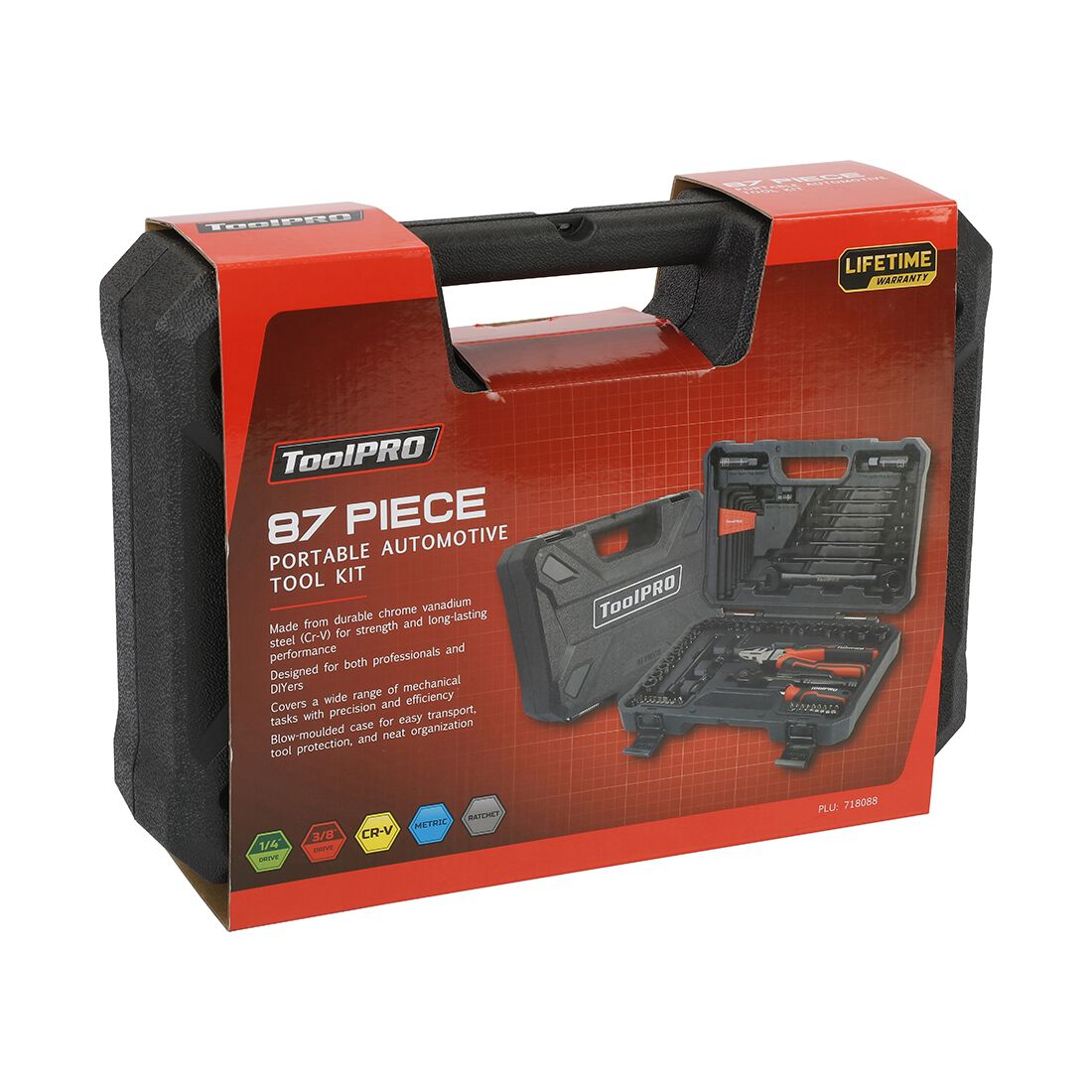 ToolPRO Tool Kit 87 Piece, , scanz_hi-res