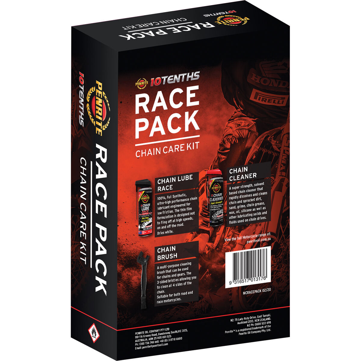 Penrite 10 Tenths Chain Care Pack Race, , scanz_hi-res