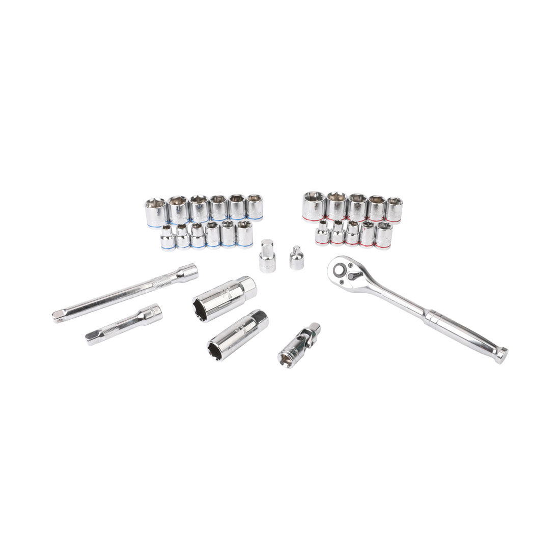 ToolPRO Socket Set 3/8" Drive Metric/SAE 30 Piece, , scanz_hi-res