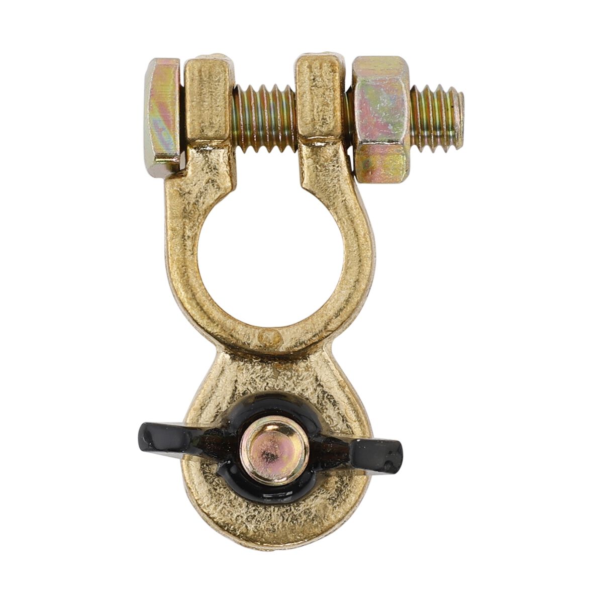 Century Battery Terminal Brass Wingnut Negative, , scanz_hi-res