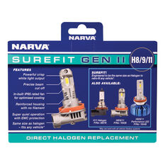 Narva Surefit LED Headlight Globes H8/9/11 12/24V, , scanz_hi-res