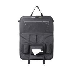 Cabin Crew Kids Back Seat Organiser with Tray Black, , scanz_hi-res