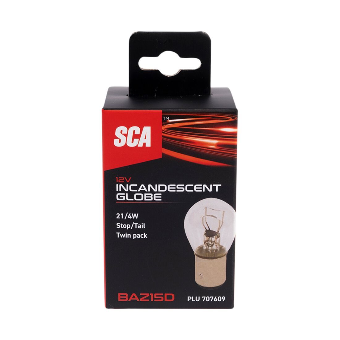 SCA Incandescent Globe - P21 12V 21/4W - 2 Pack, , scanz_hi-res