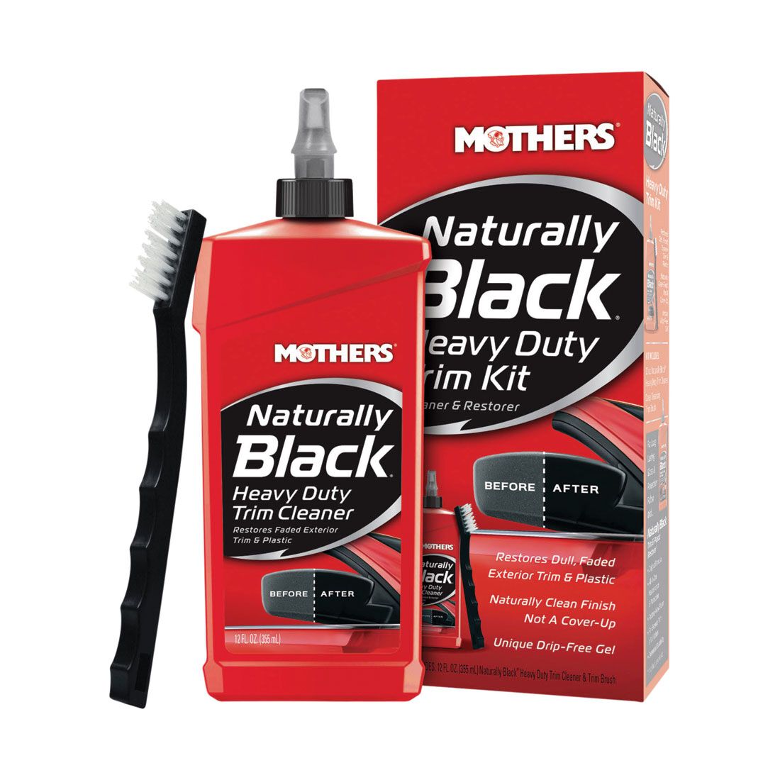 Mothers Naturally Black Heavy Duty Trim Cleaner Kit Supercheap Auto