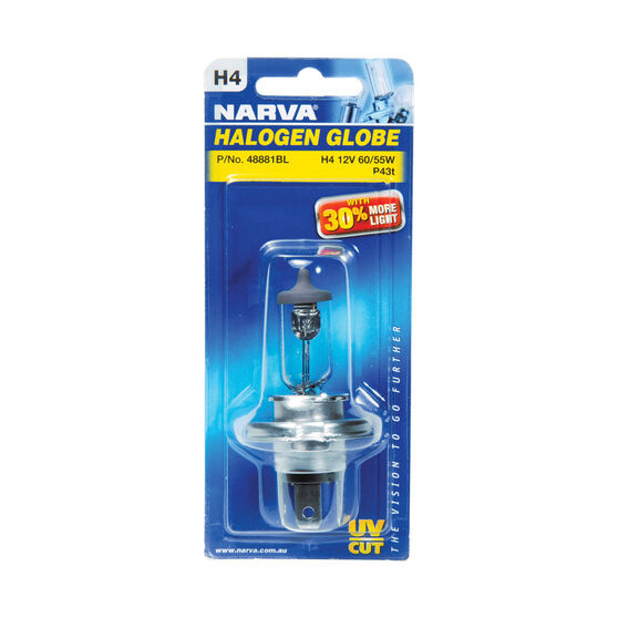 narva headlight globe h4 12v 60 55w