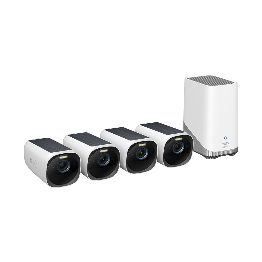 Eufy Security Eufycam 3 (S330) 4 Pack Plus Homebase 3 - T8873TW1, , scanz_hi-res
