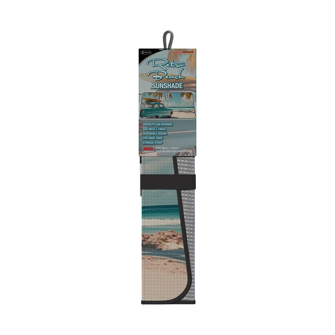 Retro Beach Sunshade Accordion Front, , scanz_hi-res