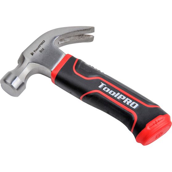 ToolPRO Hammer - Graphite, Stubby, 8oz, , scanz_hi-res
