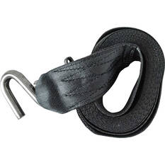 Atlantic Winch Webbing Strap S Hook 4.5m 300kg, , scanz_hi-res