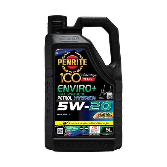 Penrite Enviro+ Engine Oil - 5W-20 5 Litre, , scanz_hi-res