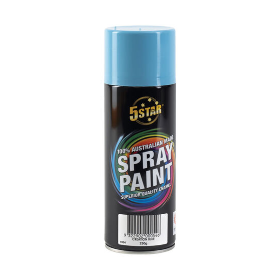 5 Star Enamel Spray Paint Creation Blue 250g, , scanz_hi-res