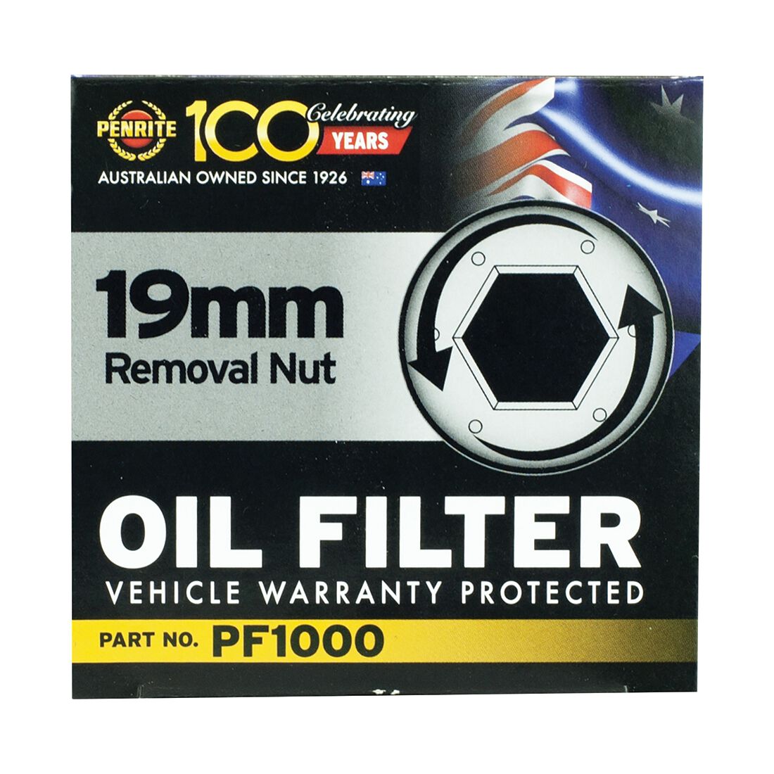 Penrite Oil Filter PF1000 (Interchangeable with Z418), , scanz_hi-res