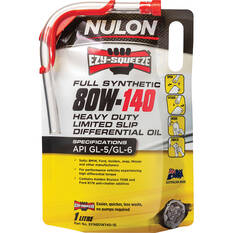 NULON EZY-SQUEEZE Heavy Duty Limited Slip Differential Oil - 80W-140, 1 Litre, , scanz_hi-res