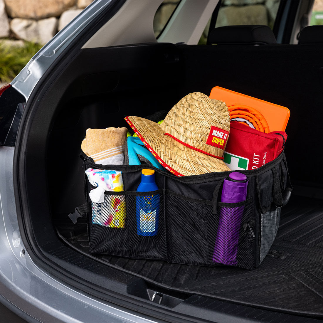 Cabin Crew Repreve Double Boot Organiser Black, , scanz_hi-res