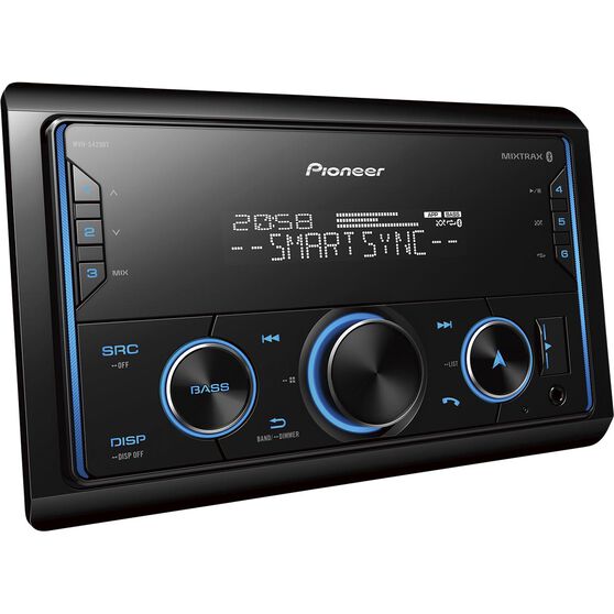 Pioneer MVH-S425BT Double DIN Head Unit with Bluetooth, , scanz_hi-res