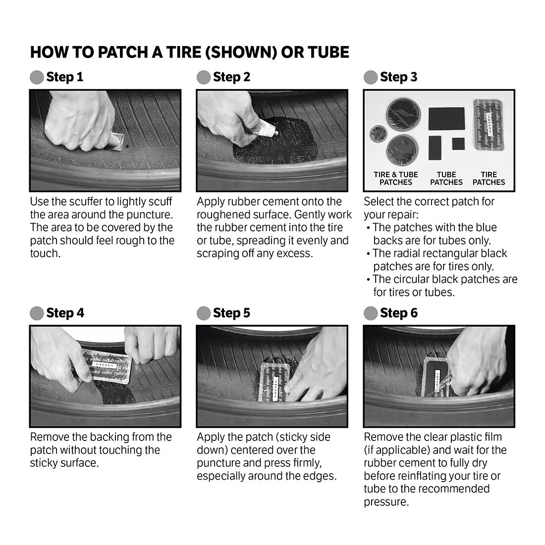 Tyre Repair Kit - 60 Piece, , scanz_hi-res