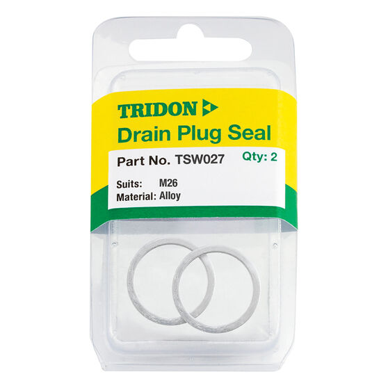 Tridon Oil Drain Plug Washer Pair TSW027, , scanz_hi-res