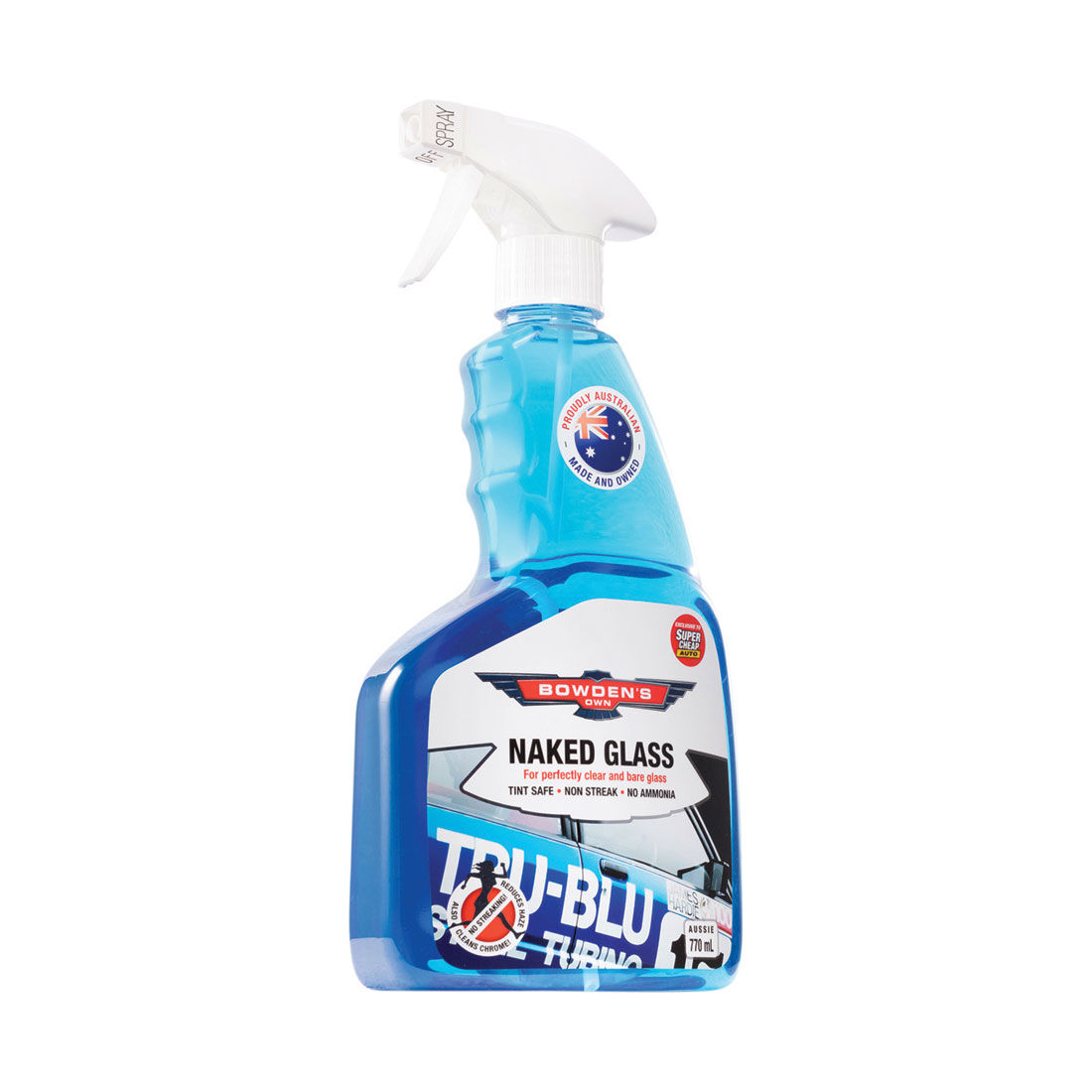 Bowden's Own Naked Glass Cleaner 770ml, , scanz_hi-res