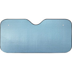 SCA Tall Bubble Sunshade Matte Blue Accordion Front, , scanz_hi-res