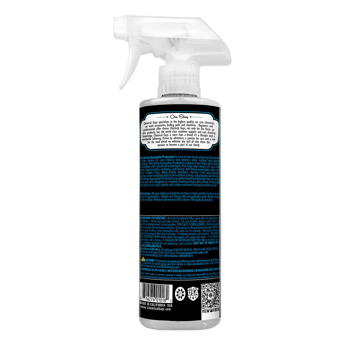 Chemical Guys Silk Shine Protectant 473mL, , scanz_hi-res