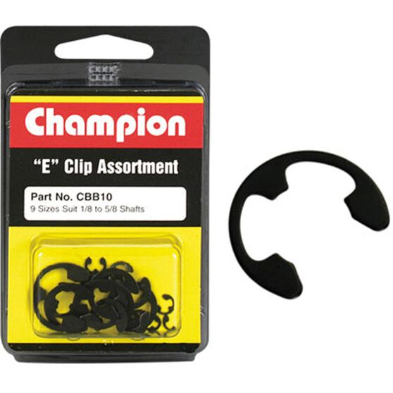 Champion E Clip Assortment - 1 / 8-5 / 8, CBB10, , scanz_hi-res