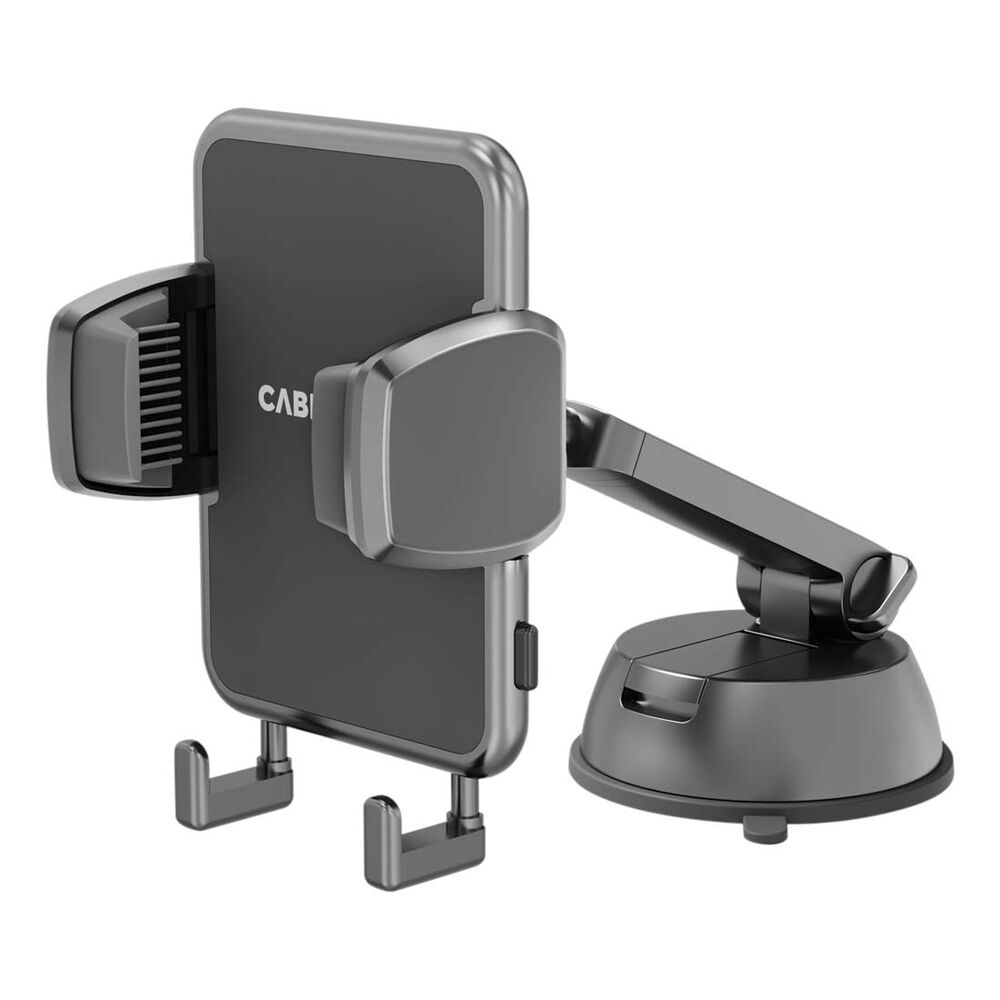 Cabin Crew Phone Holder Suction Mount Expandable Black Supercheap