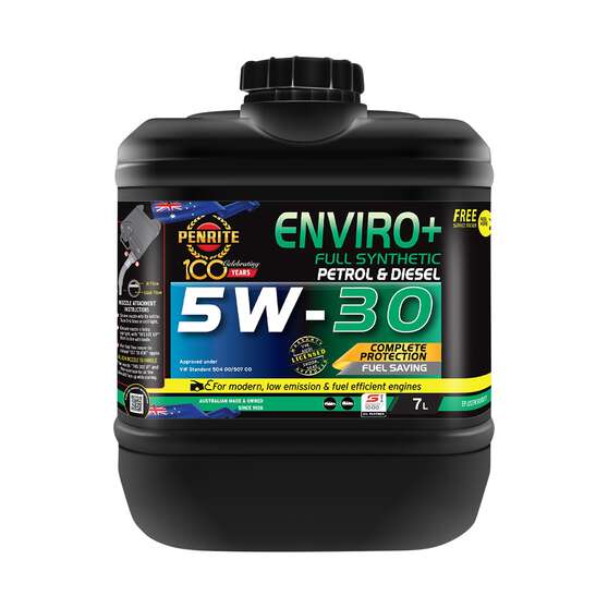 Penrite Enviro+ Engine Oil - 5W-30 7 Litre, , scanz_hi-res