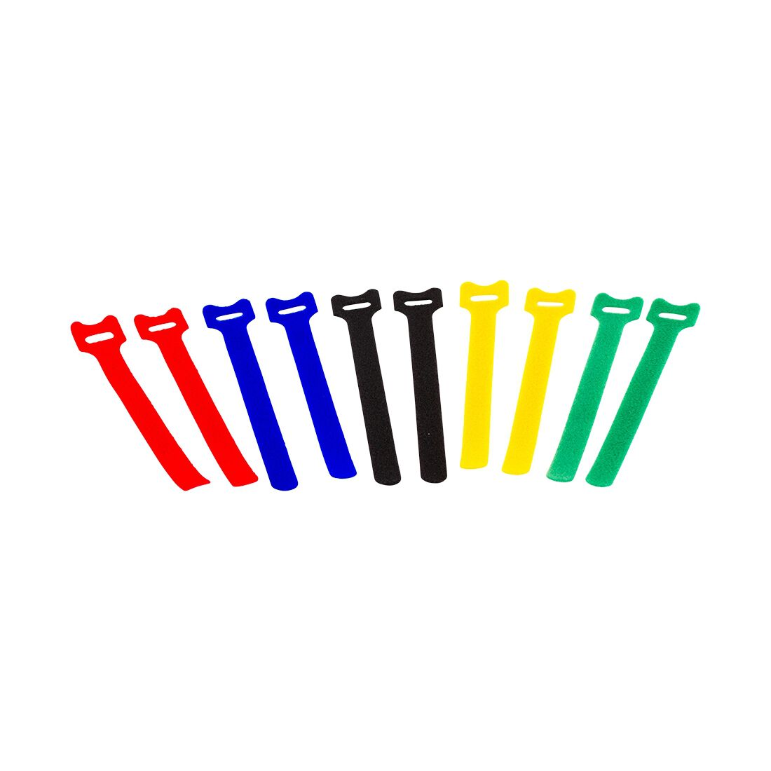 Tridon Reusable Loop Tie Pack, Assorted Colours, 155mm x 12mm, 10 Pack - CTP33, , scanz_hi-res