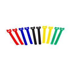 Tridon Reusable Loop Tie Pack, Assorted Colours, 155mm x 12mm, 10 Pack - CTP33, , scanz_hi-res