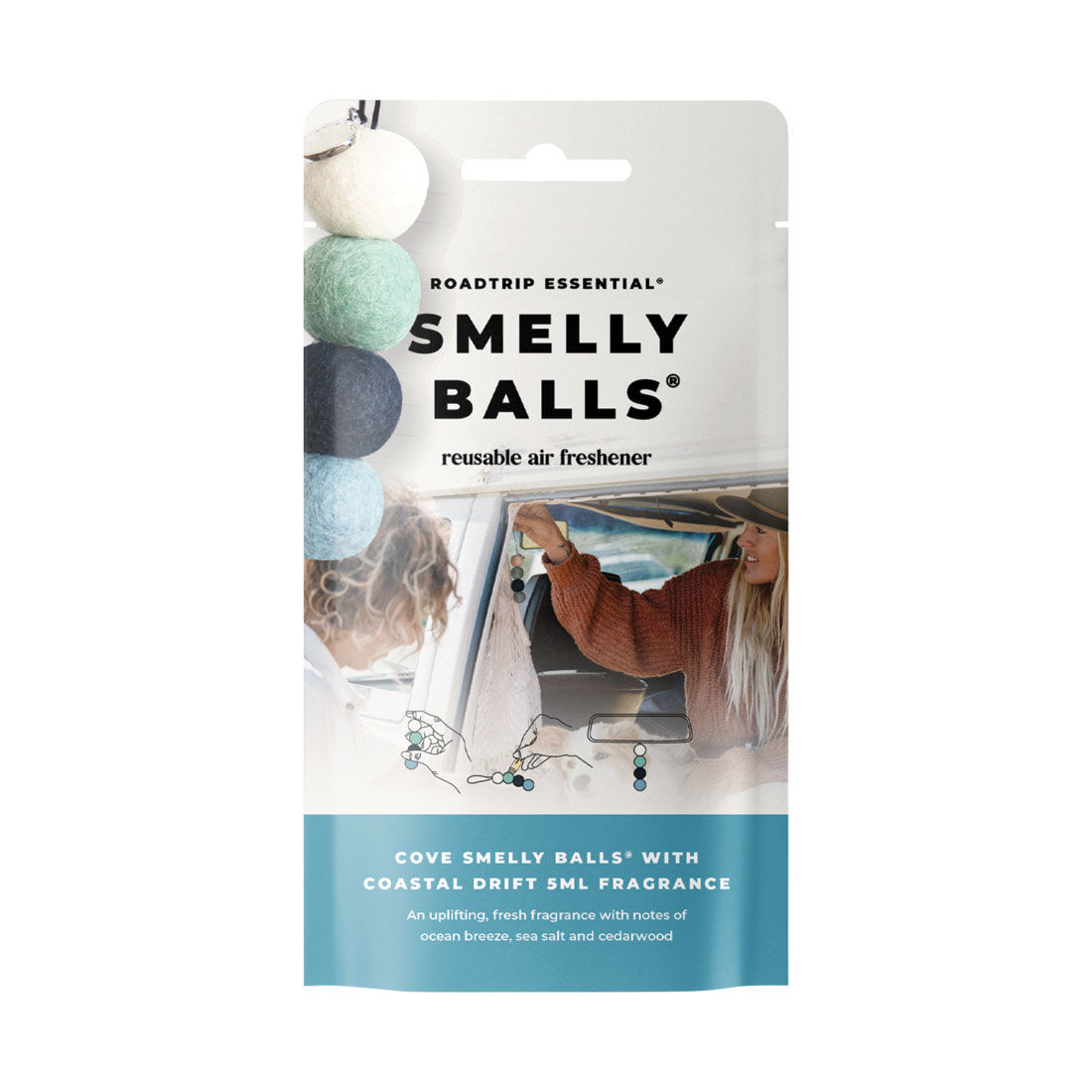 Smelly Balls Air Freshener Set Cove Coastal Drift 5ml, , scanz_hi-res