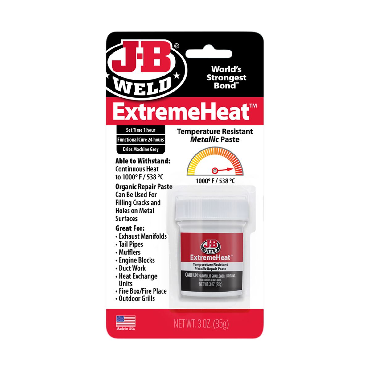 JB Weld ExtremeHeat Metallic Paste 85.2g 37901, , scanz_hi-res