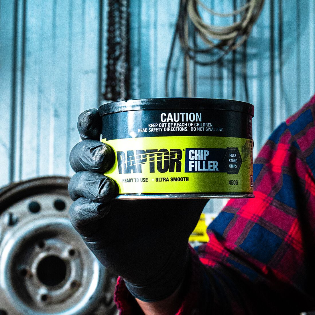 Raptor Scratch & Stone Chip Filler 500g, , scanz_hi-res